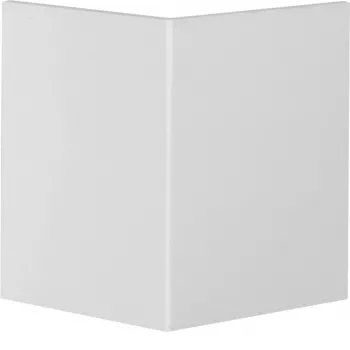 Hager išorinis kampas BR0802A9016 80 mm kabelių kanalui, Traffic White