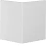 Hager išorinis kampas BR0802A9016 80 mm kabelių kanalui, Traffic White