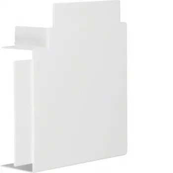 Hager LF serijos plokščiasis kampas 90° posūkiui, 60x150 mm kanalui, grynai balta LF6015059016