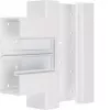 Hager BR6517089016 T formos jungtis, traffic white, 170x65 mm kanalui