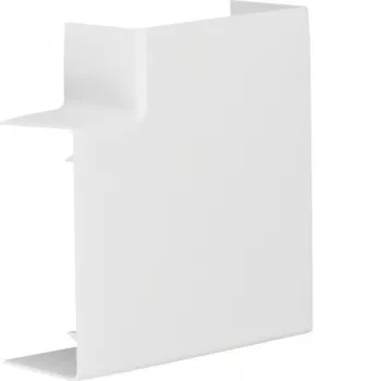 Hager LFF4009059016 plokščiasis kampas 90x40mm baltas