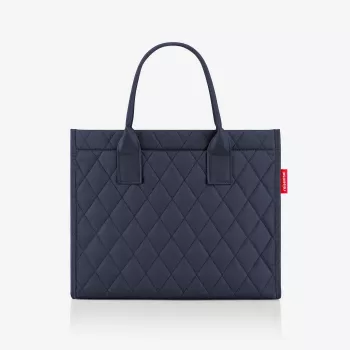 Reisenthel Daily Shopper Rhombus Midnight Gold DN4110 pirkinių krepšys