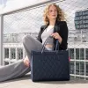Reisenthel Daily Shopper Rhombus Midnight Gold DN4110 pirkinių krepšys