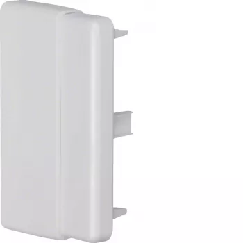 Hager LFF6009067035 galinė dalis LF/LFH 40/60x90 mm kabelių kanalui, šviesiai pilka