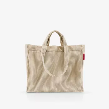reisenthel Softshopper Cord Sand rankinė per petį GR6052 poliesteris 28 litrų