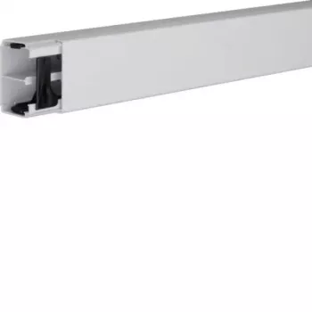 Hager LF4006107035 PVC kabelių kanalas 40x60mm šviesiai pilkas 2m su pertvara