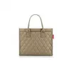 reisenthel Daily Shopper Business rankinė per petį Rhombus Olive GP5046