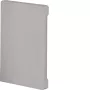 Hager BR6510067035 galinė dangtelis 100x68 mm kabelių kanalui, šviesiai pilkos spalvos