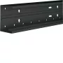 Hager BR6510019011 Tehalit BR kabelių kanalo pagrindas, PVC, grafito juodas, 80mm, priekinio fiksavimo, 2m