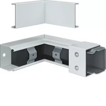 Hager FWK-Plus vidinis kampas 60x60 mm, baltas, milteliniu būdu dažytas FWKP6006049016