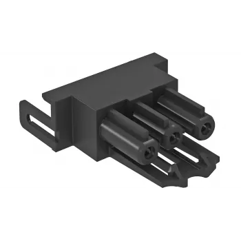 OBO Bettermann BTA-SKS S1 SW lizdų dalies adapteris tiesus juodas 6117190