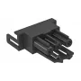 OBO Bettermann BTA-SKS S1 SW lizdų dalies adapteris tiesus juodas 6117190