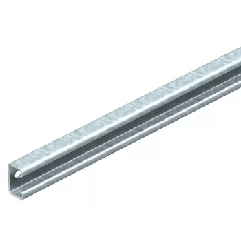 OBO Bettermann MS serijos C profilio laikiklio kanalas 40x22 mm, presuotai cinkuotas plienas, 4920 mm ilgio, su skylėmis 6007244