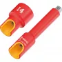 Wera 8790 A VDE izoliuotas galvutė 1/4 colio pavara 8 mm 05005929001
