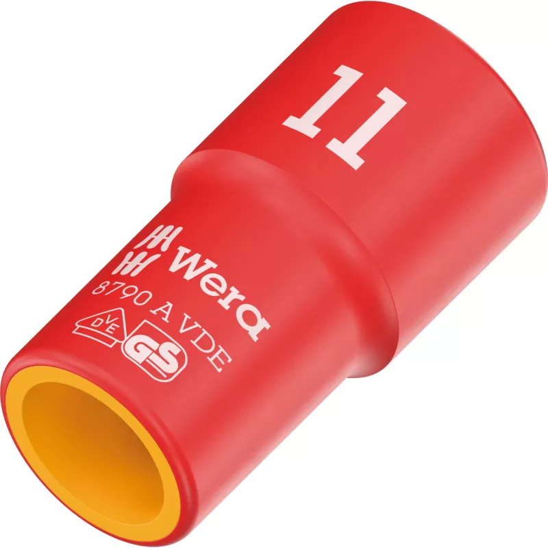 Wera 8790 A VDE izoliuotas galvutė 1/4 colio pavara 8 mm 05005929001