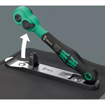 Wera 8100 SA 13 Zyklop Speed reketas 1/4 inch pavara, 152 mm, chromo vanadžio plienas 05004022001