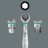 Wera 8100 SA 13 Zyklop Speed reketas 1/4 inch pavara, 152 mm, chromo vanadžio plienas 05004022001