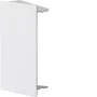 Hager LFS galinė dalis, plieno skarda, traffic white RAL 9016, 60x100mm trunking LFS6010069016
