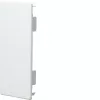 HAGER FB 60x130mm kabelių lovelio galinė dangtelė, eismo baltos spalvos RAL 9016 (FB6013069016)