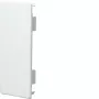 HAGER FB 60x130mm kabelių lovelio galinė dangtelė, eismo baltos spalvos RAL 9016 (FB6013069016)