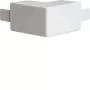 Hager LF 40x40mm išorinis kampas, be halogenų, Traffic White (RAL 9010) LF4004039016