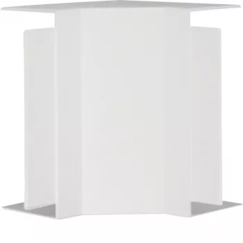 Hager vidinis kampas LF6015049016, skirta 60x150mm kabelių kanalams, traffic white