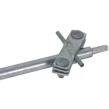 DEHN 625015 jungiamoji spaustukas apvaliems 25 mm laidininkams, karštai cinkuotas plienas