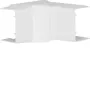 Hager LFF4006049016 reguliuojamas vidinis kampinis elementas LF/LFH 40x57mm PVC kanalams, grynai balta