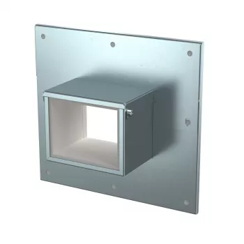 OBO BETTERMANN PLM WC 0810 FS sieninė jungiamoji mova, 3 ir 4 pusių, cinkuotas plienas, 80x100 mm 7218126