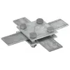 DEHN 318033 skersinis jungiamasis elementas plokštiesiems laidininkams 30x3-4mm, karštai cinkuotas plienas