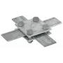 DEHN 318033 skersinis jungiamasis elementas plokštiesiems laidininkams 30x3-4mm, karštai cinkuotas plienas