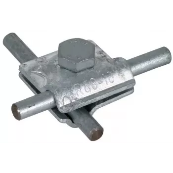 DEHN 390050 universali sujungimo spaustukė, apvali 8-10 mm, karštai cinkuotas plienas