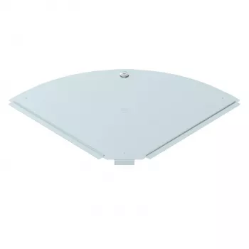 OBO BETTERMANN RBD 90 300 DD dangtelis 90° posūkiui, 300mm pločio, plieninis, cinkuotas 6036956