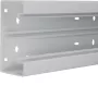 Hager BR6517017035 kabelių kanalo apatinė dalis, PVC, šviesiai pilka, 65x170mm, 80mm gylis, 2500mm ilgis