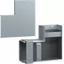 Hager FWK-Plus plokščiasis kampas 100x150 mm, cinkuotas, priešgaisriniams kabelių loviams FWKP1001505VERZ