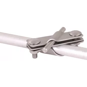 DEHN 649015 jungties spaustukas D 25mm, skirta Rd 7-10, nerūdijantysis plienas V2A, apsaugai nuo žaibo