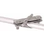 DEHN 649015 jungties spaustukas D 25mm, skirta Rd 7-10, nerūdijantysis plienas V2A, apsaugai nuo žaibo