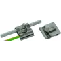 DEHN Universalus įžeminimo spaustukas M8 apvaliems 8-10 mm ir 4-50 mm² laidininkams, nerūdijantis plienas (540250)