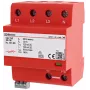 DEHN DSH TNS 255 FM kombinuotasis viršįtampių ribotuvas Type 1+2 TN-S sistemoms (941405)