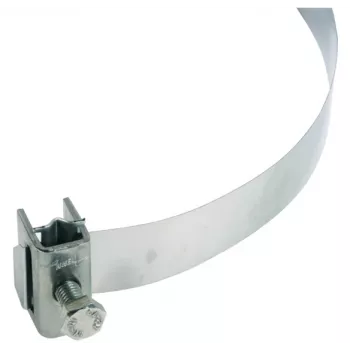 DEHN juostinis vamzdžio spaustukas B 25mm, nerūdijantis plienas, 106323