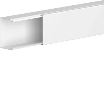 Hager LFS3004509016 LF plieninė kabelių kanalas 30x45mm, baltas (RAL 9016), 2m