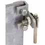 DEHNclip 372219 horizontali įžeminimo ir potencialų išlyginimo spaustukė iš nerūdijančio plieno apvaliems 8–10 mm ir plokštiems 30x3,5 mm laidininkams