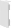 Hager LF4009069016 galinė dangtelis LF 40x90mm kabelių kanalui, be halogenų, eismo balta (RAL 9016)