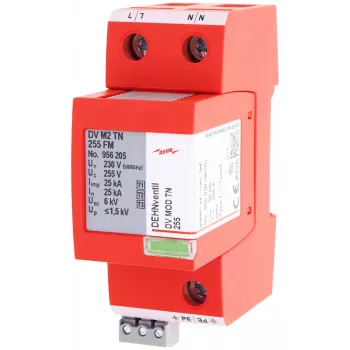DEHN 956205 kombinuotasis viršįtampių ribotuvas Type 1+2+3 DEHNventil M2 (956205)