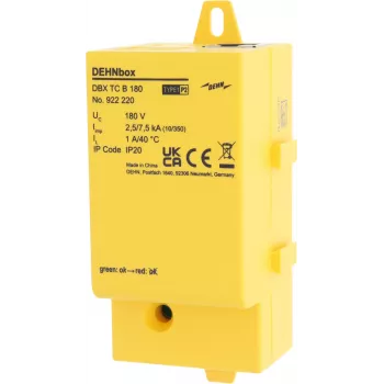 DEHN DEHNbox DBX TC B 180 žaibo srovės ribotuvas Type 1 3-polių 230/400V 180kA IP65 922220