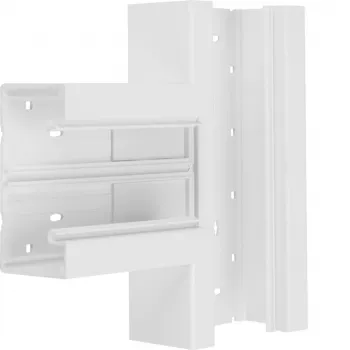 HAGER TEH BR6513089016 T formos jungtis 80 mm bazinio profilio viršutinei daliai, traffic white (BR6513089016)