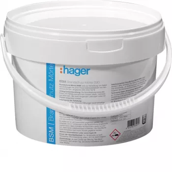 Hager ugniai atsparus skiedinys S90 3kg maišas BSM0003