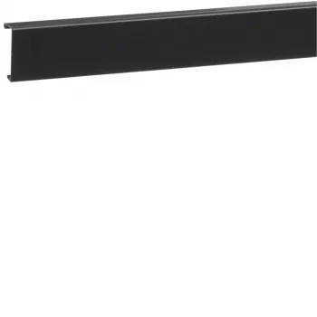 Hager SL2005529011 grindjuostės kabelių kanalas OT PVC SL 20x55 grafito juodas 2m