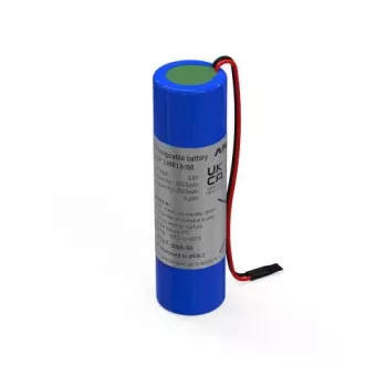 ANSMANN Special Battery 18650 Cable Li-Ion 3,6 V 2550 mAh 1S1P mėlyna baterija