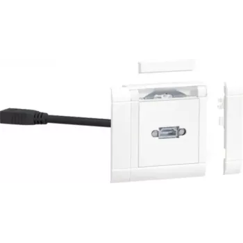 Hager GMSET019016 HDMI įtaisų modulis, skirtas Hager tehalit grindjuosčių sistemoms